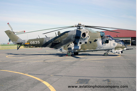 Czech Air Force 231 VRL Mil Mi-24V Hind 0835 (2006)