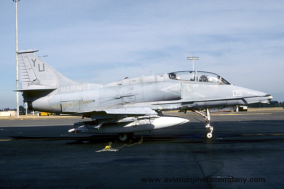 US Marines H&MS-13 Douglas OA-4M Skyhawk 153531/YU-05 (1986)