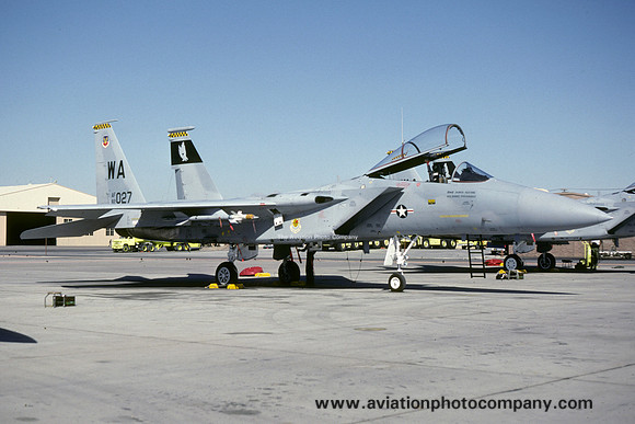 USAF 57 FWW McDonnell Douglas F-15C Eagle 82-0027/WA (1985)