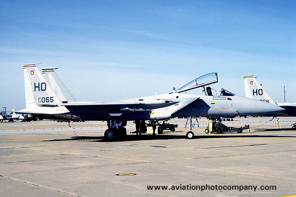 USAF 49 TFW 8 TFS McDonnell Douglas F-15A Eagle 77-0065/HO (1986)