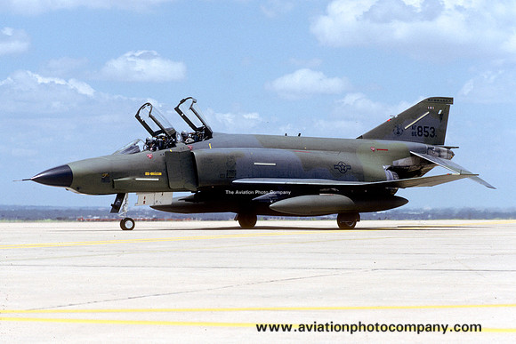 USAF Nebraska ANG 173 TRS McDonnell RF-4C Phantom 65-0853 (1988)