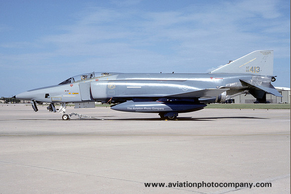 USAF Mississippi ANG 153 TRS McDonnell RF-4C Phantom 66-0413 (1988)