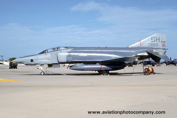 USAF Alabama ANG 106 TRS McDonnell RF-4C Phantom 65-0893/BH (1988)