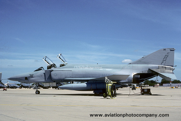 US Marines VMFP-3 McDonnell RF-4B Phantom 157351/RF-36 (1988)