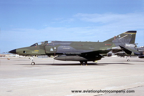USAF 18 TFW 15 TRS McDonnell RF-4C Phantom 68-0551/ZZ (1988)