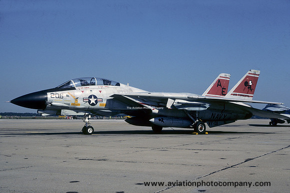 US Navy VF-31 Grumman F-14A Tomcat 161870/AE-206 (1987)