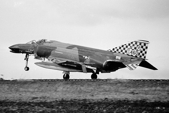 USAF 57 FIS McDonnell F-4C Phantom 63-7460 at Keflavik (1977)