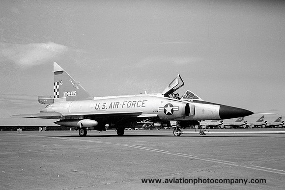 USAF 57 FIS Convair F-102A Delta Dagger 56-1447 (1972)