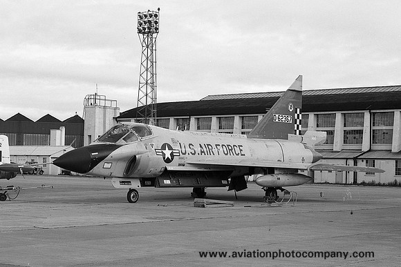 USAF 57 FIS Convair TF-102A Delta Dagger 56-2367 (1972)