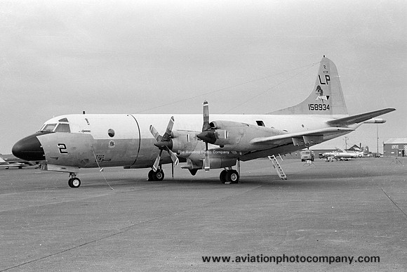 US Navy VP-49 Lockheed P-3C Orion 158934/LP-2 at Keflavik (1976)