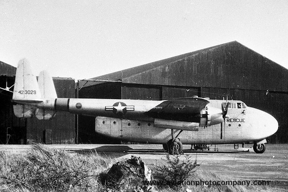 USAF Rescue Fairchild SC-82A Packet 44-23029 at Prestwick (1953)