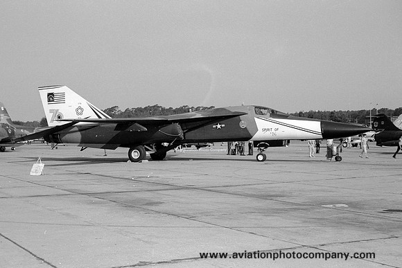 USAF 20 TFW GD F-111E Aardvark 68-0028 (1976)