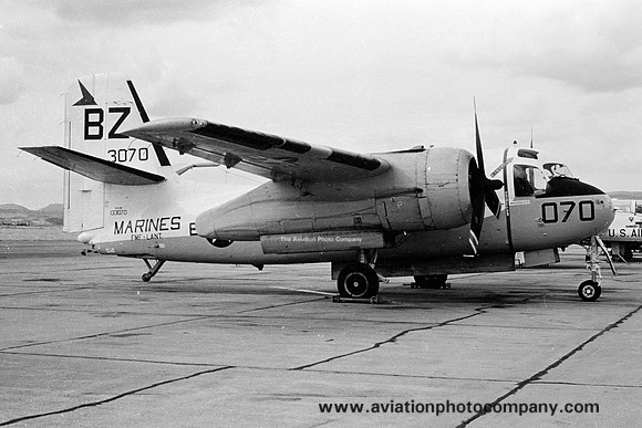 US Marines FMF-LANT Grumman US-2B Tracker 133070/BZ (1974)