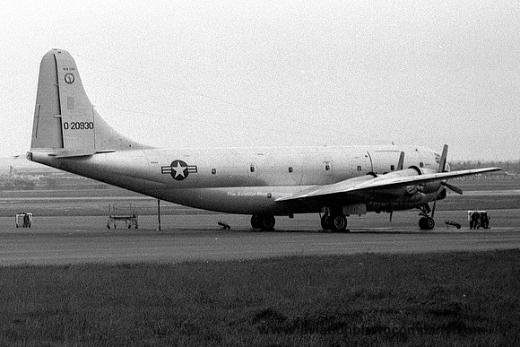 USAF New York ANG 102 MAS Boeing C-97G Stratofreighter 52-0930 (1965)