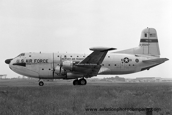 USAF 63 TCW Douglas C-124C Globemaster 52-1029 at Prestwick