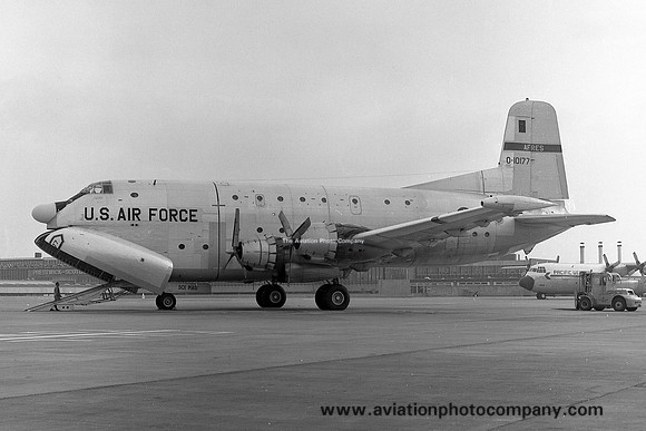 USAF AFRes 901 AMG Douglas C-124C Globemaster 51-0177 at Prestwick