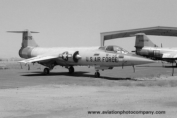 USAF Lockheed F-104A Starfighter 56-0795 (1967)