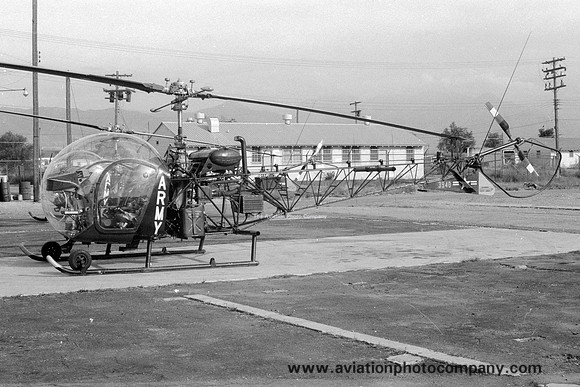 US Army Utah ArNG Bell OH-13E Sioux 51-13940 (1967)