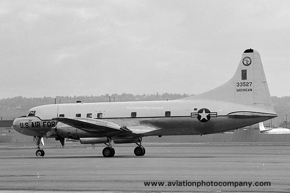 USAF Michigan ANG Convair T-29D 53-3527 (1973)