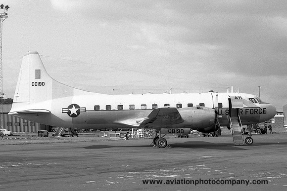 USAF Convair T-29A 50-0190 at Prestwick