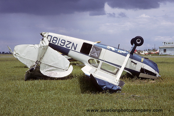 Cessna 170 N2618D at Tamiami Airport (1965)