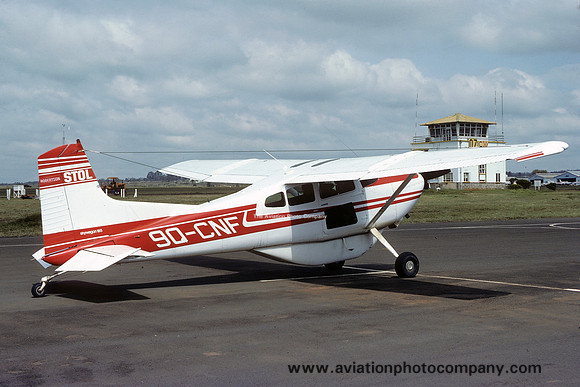 Cessna 185 Robertson STOL conversion 9Q-CNF (1977)