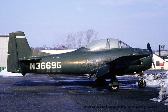 North American T-28A Trojan N3669G (1963)