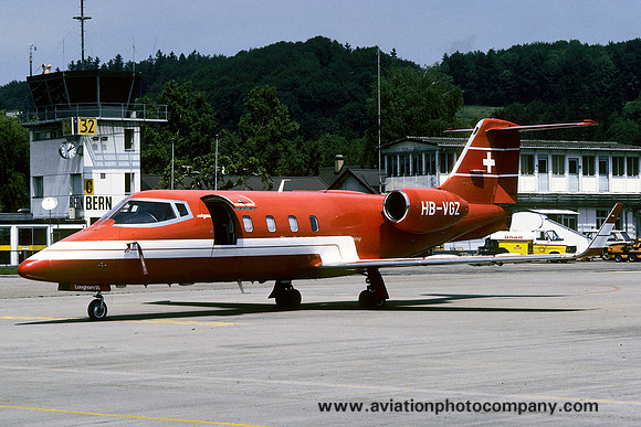 Speedair S. A Learjet 55 HB-VGZ (1986)