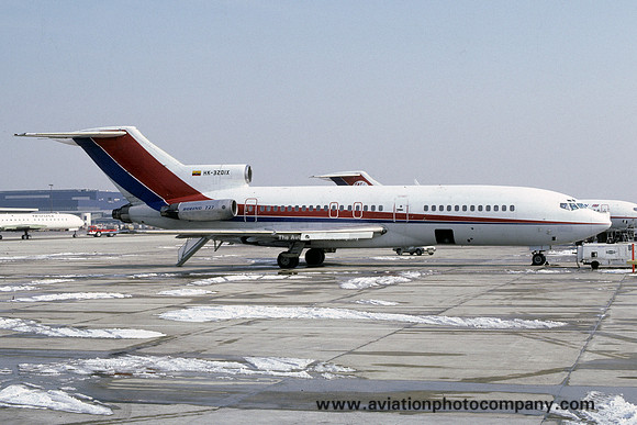 Avianca (ex Dan Air) Boeing 727-46 HK-3201X (1986)