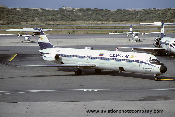 Aeropostal Douglas DC-9-51 YV-22C (1986)