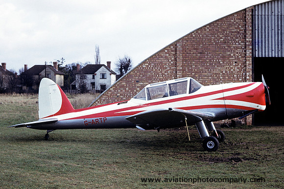 DHC-1 Chipmunk G-ARTP at White Waltham (1962)
