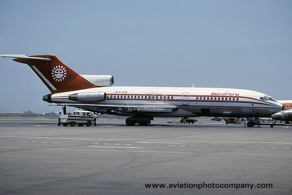 Aeroperu Boeing 727-193 OB-R-1256 (1986)