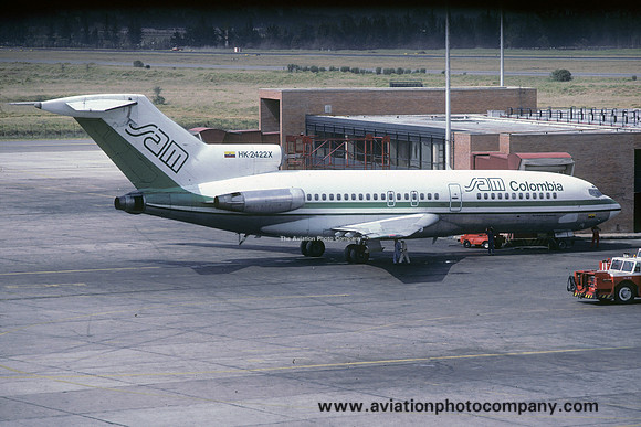 SAM Colombia Boeing 727-46 HK-2422X (1986)