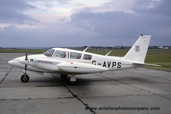 Foster Aviation Piper PA-30-160 Twin Comanche G-AVPS (1985)