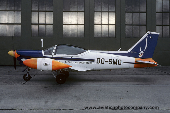 Sabena Flying School SIAI SF-260 OO-SMO (1982)