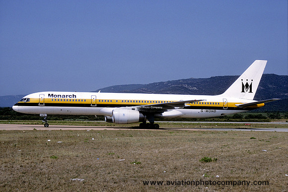 Monarch Airlines Boeing 757-200 G-MOND (1984)