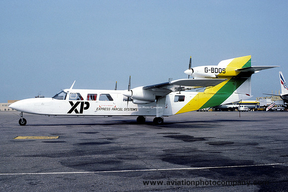 XP Express Parcel Systems Britten Norman BN-2 Trislander G-BDOS (1982)