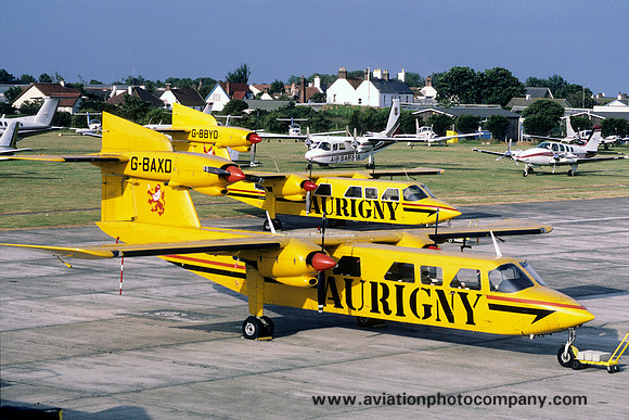 Aurigny Air Services Britten Norman BN-2 Trislander G-BAXD (1985)