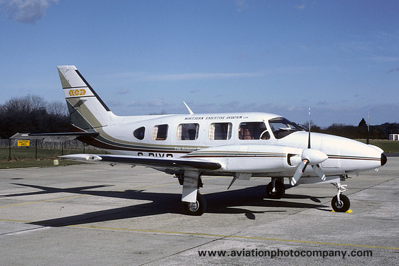 Northern Executive Aviation Piper PA-31 Navajo G-BIYO (1986)