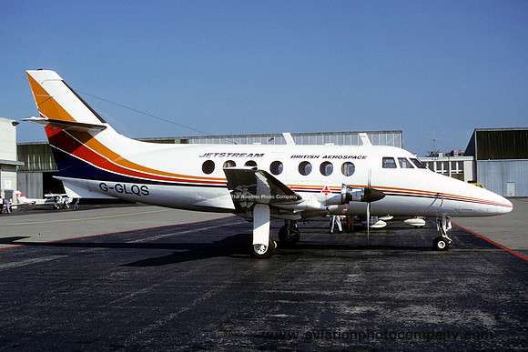 BAe Jetstream 31 G-GLQS (1986)