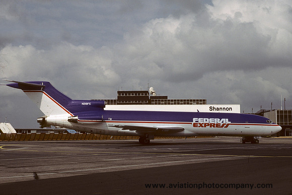 Federal Express Boeing 727-200F N218FE at Shannon (1985)