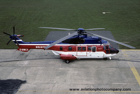 Bristow Helicopters Aerospatiale AS.332L Super Puma G-BMCX (1986)