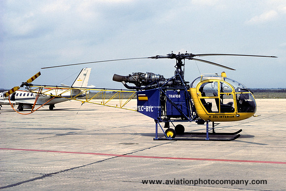 Spanish Traffic Ministry Sud Alouette II EC-BYC (1986)