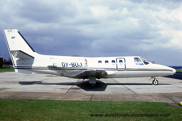 Cessna 500 Citation I OY-SUJ (1986)