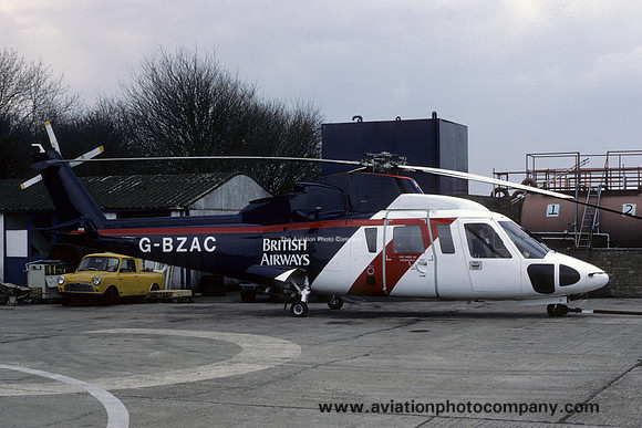 British Airways Helicopters Sikorsky S-76A G-BZAC (1986)