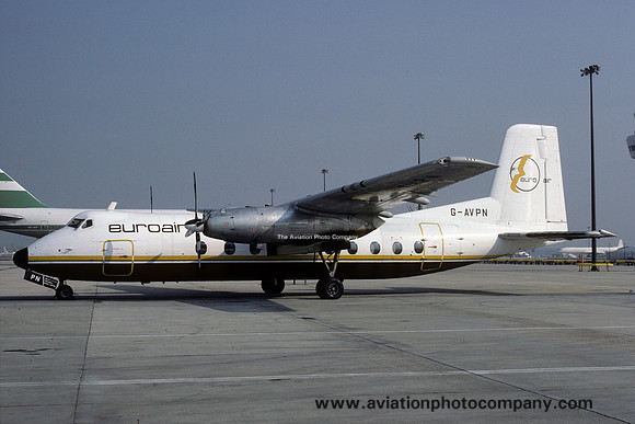 Euroair Handley Page Herald G-AVPN (1986)