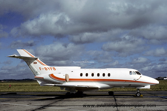Hawker Siddeley HS125-700B F-BYFB (1986)