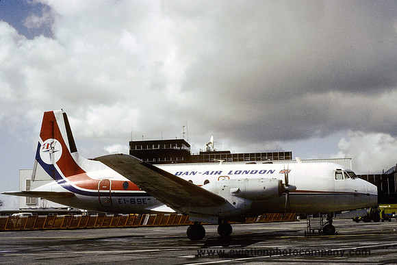Dan Air Hawker Siddeley HS.748 EI-BSE (1986)