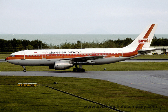 Garuda Indonesia Airbus A300B4-220 PK-GAC (1986)