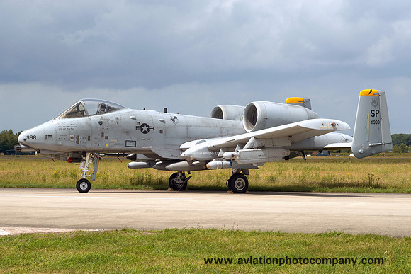 USAF 52 FW 81 FS Fairchild A-10A Thunderbolt 81-0988/SP (2007)